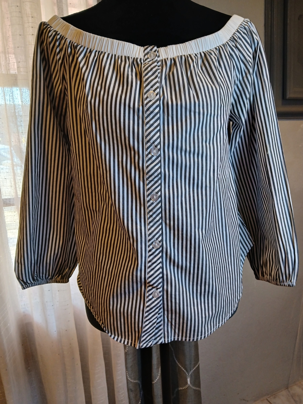 Haute Monde Kids Black & White Striped Bottoms